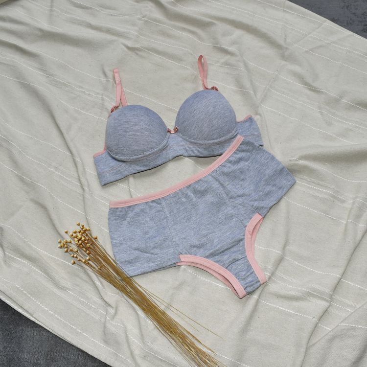 Conjunto De Lingerie Bojo Viscolycra Mescla Conforto
