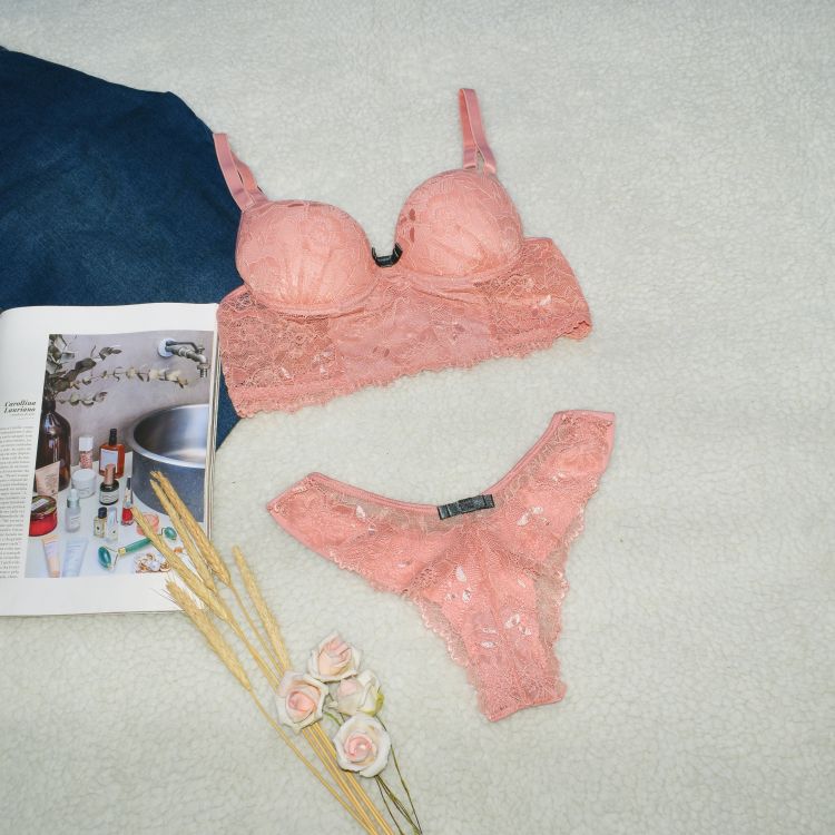 Conjunto De Lingerie Bojo Renda E Mais Clube Ntima