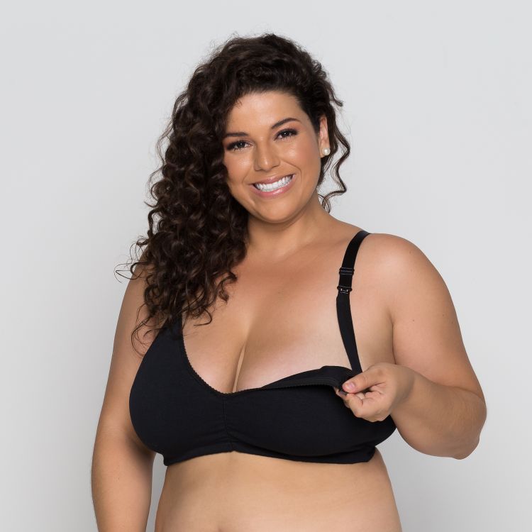 Sutiã Amamentação Plus Size em Algodão