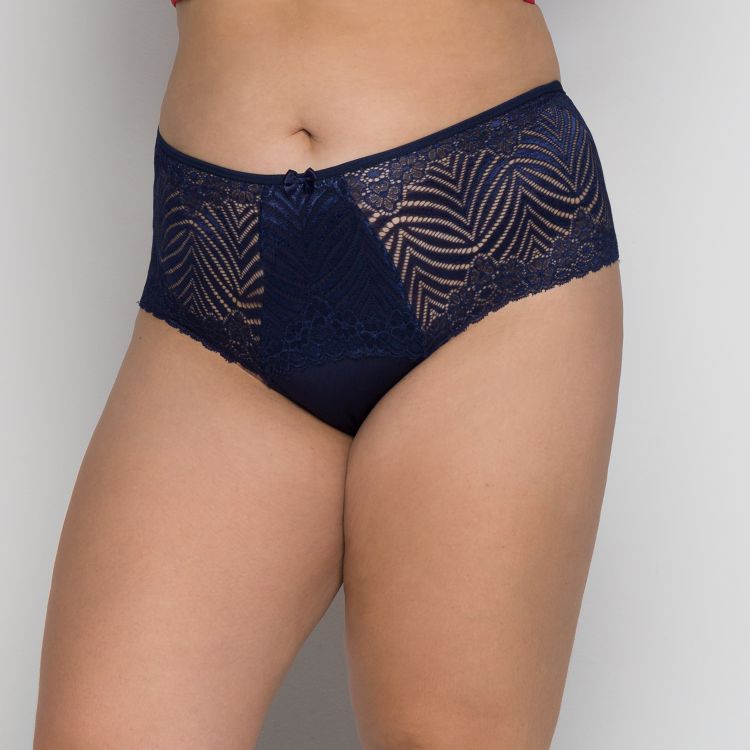 Calçola Plus Size Luxo Microfibra e Renda