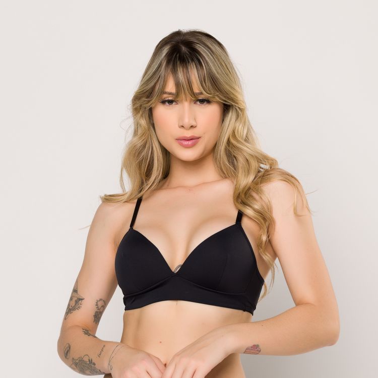 Sutiã Confort Bojo Soft Base em Elástico Microfibra