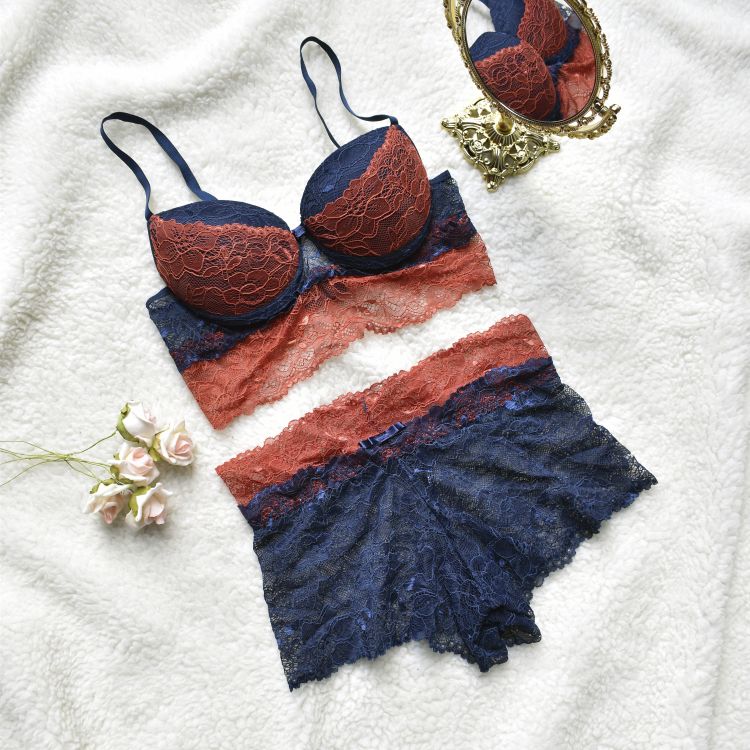 Conjunto Color Black Renda