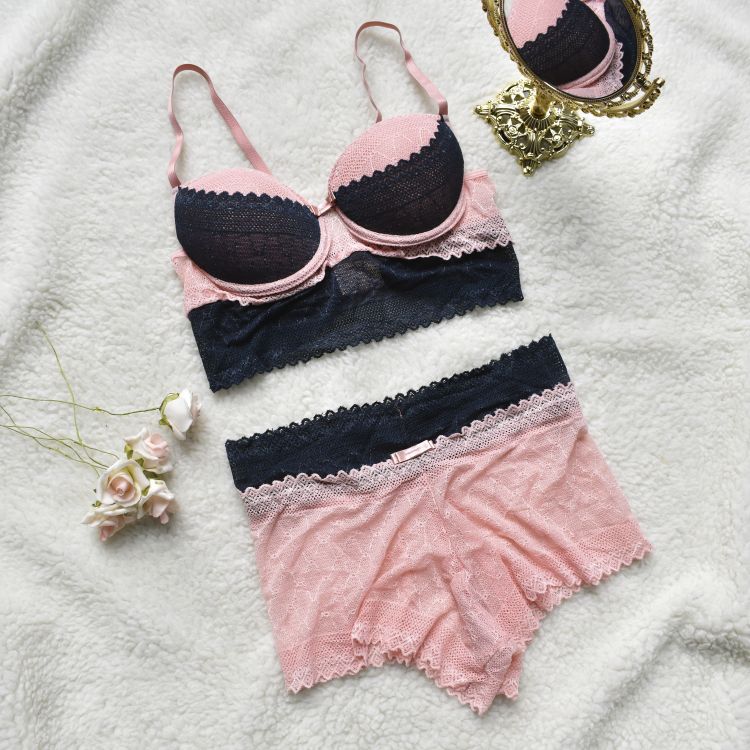 Conjunto Color Black Renda