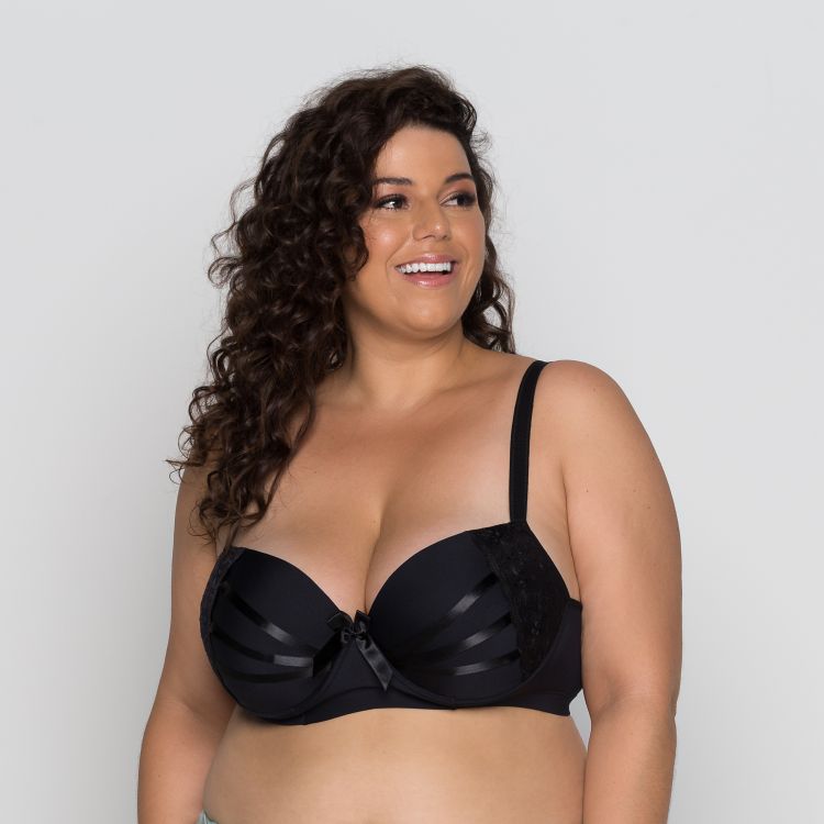 Soutien Plus Size Bordado Fitas