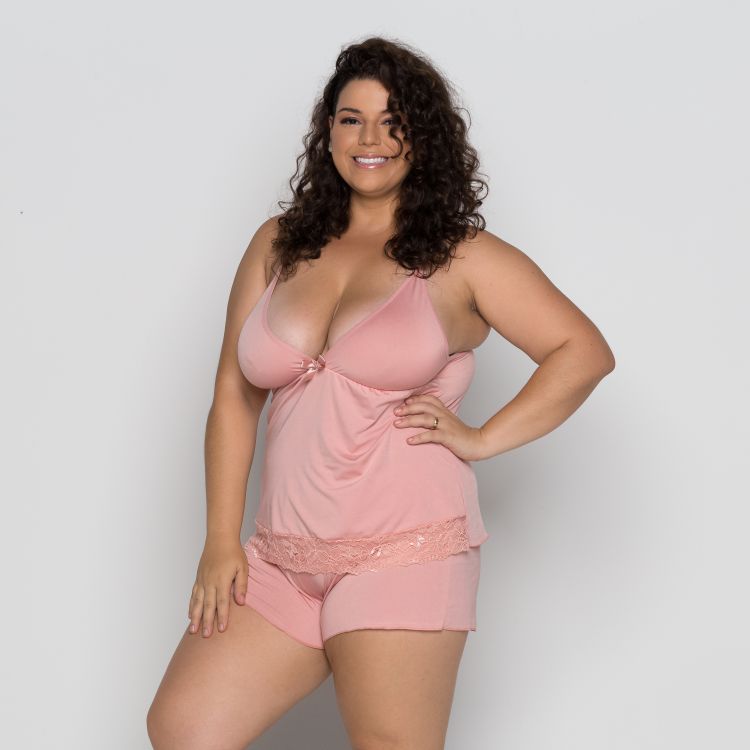 Short Doll Plus Size Liso