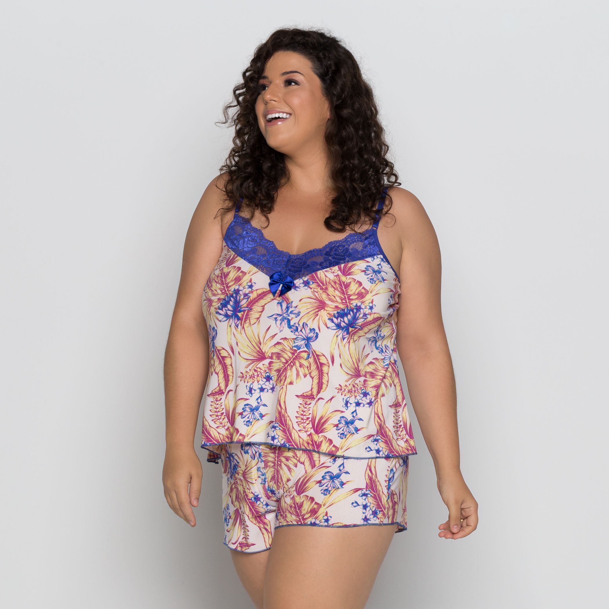 apprentice pageant dry Short Doll Plus Size Liganete - Clube Íntima