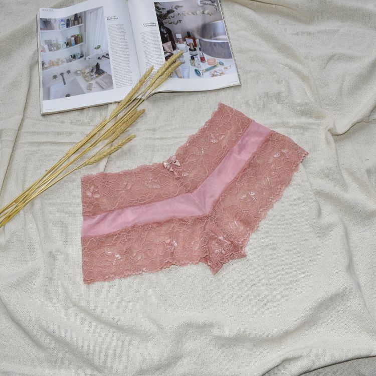 Caleçon Luxo Renda e Tule