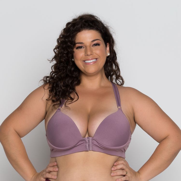 Sutiã Plus Size Microfibra Costas Nadador
