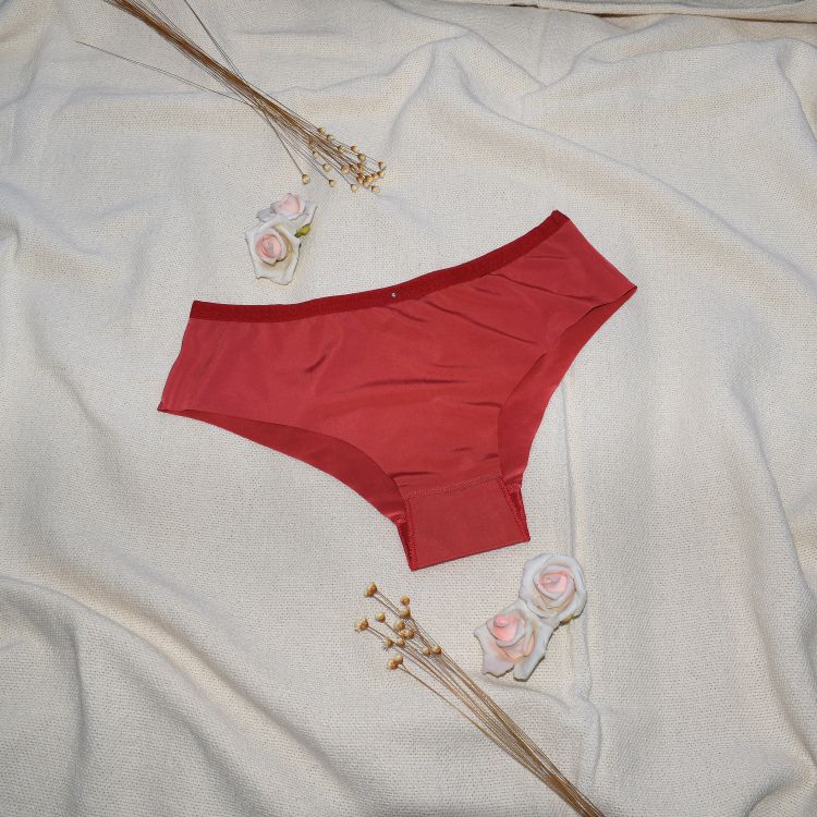 Calcinha Biquíni Corte Laser Sem Costura Viés na Cintura