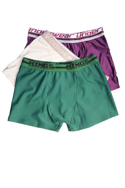 Kit 03 Cuecas Boxer