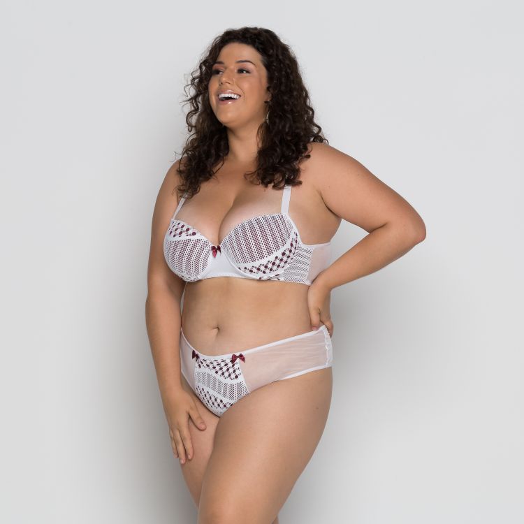 Conjunto Renda Assimétrica Plus Size
